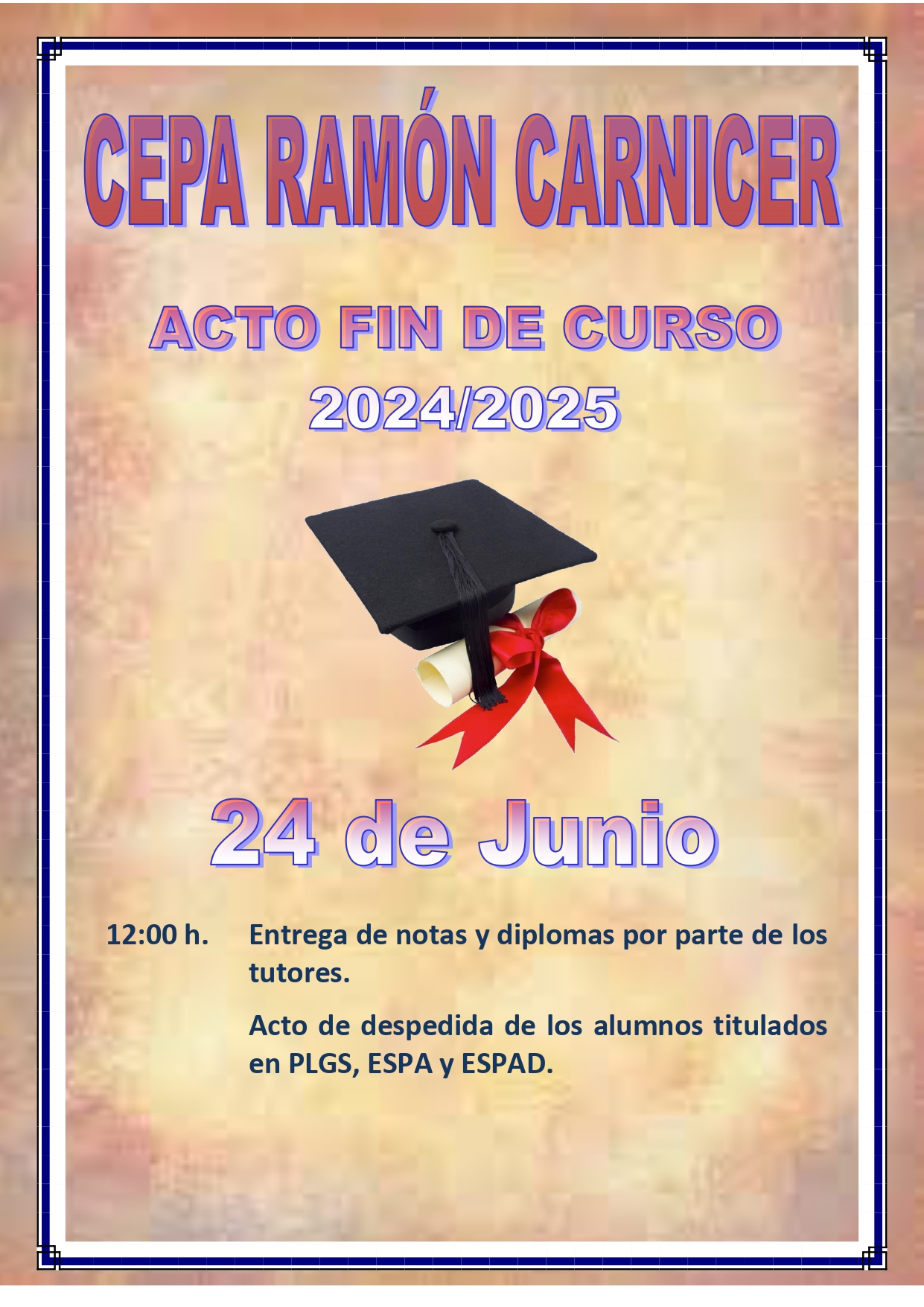 Acto fin de curso 2025